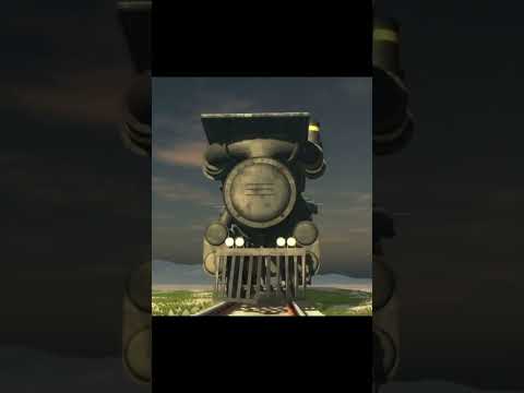 Aircraft Carrier Steam Train , Steampunk Design