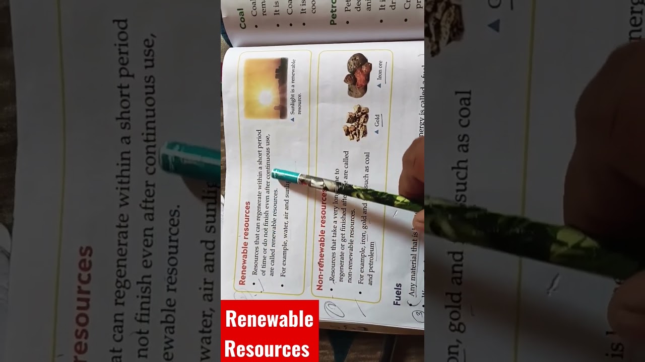 Renewable Resources for Class 5 π±