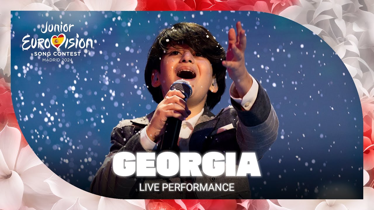 Andria Putkaradze Performs ‘To My Mom’ at JESC 2024 🇬🇪