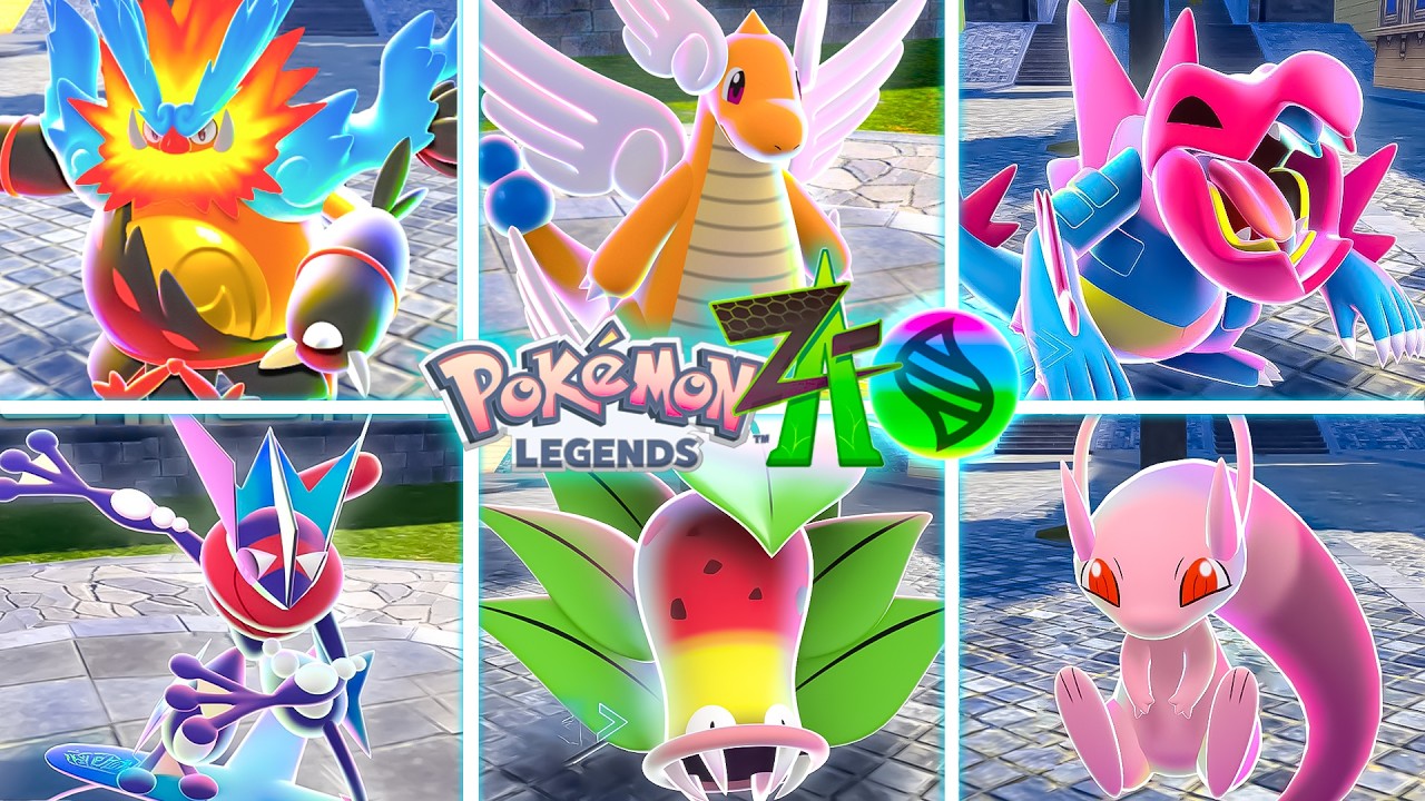 Pokemon Legend ZA: All New Mega Evolutions Revealed!
