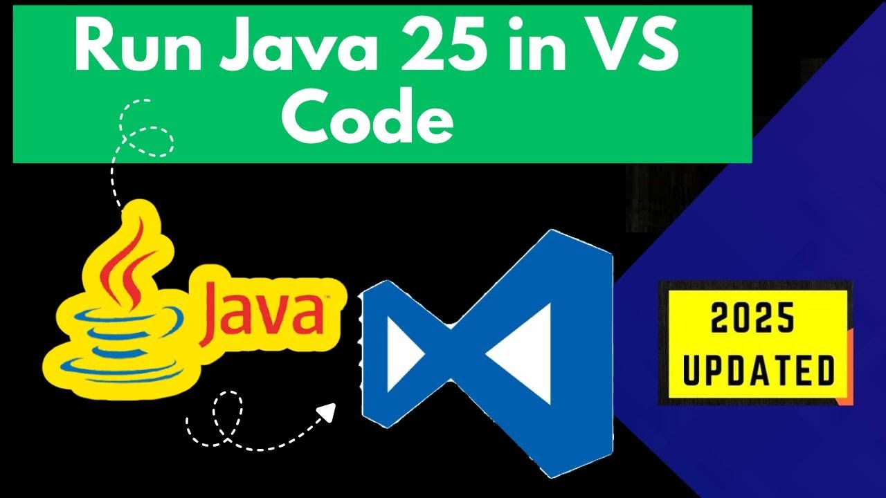 Set Up Java 25 in VS Code (2025 Guide) 🚀