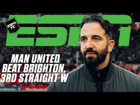 'NO MORE DISTRESS' 🗣️ Manchester United get THIRD-STRAIGHT win & sit in the top 4 🙌 | ESPN FC
