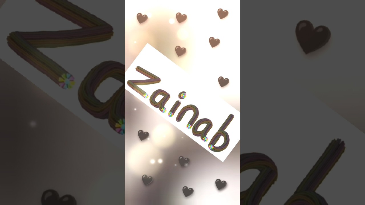 Discover the Beauty of the Name Zainab ✨ | Short Viral Video