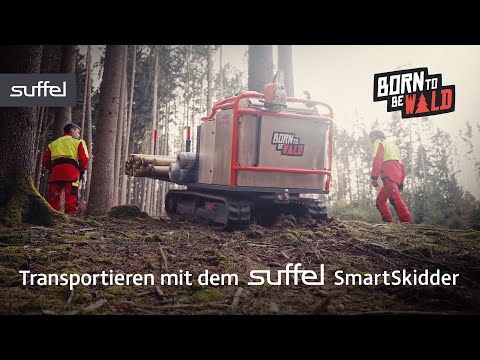 Suffel SmartSkidder – sicherer Transport von Zäunen, Pfosten & Kurzholz | Waldarbeit | Forsttechnik