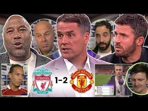 Liverpool vs Man Utd 1-2 Post Match Analysis | Maguire, De Ligt, Van Dijk, Slot and Amorim Reactions