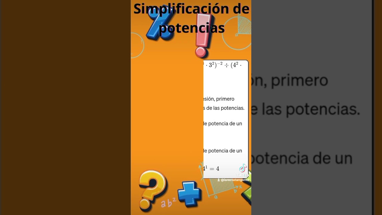 Simplificación de Potencias para PAES 2024 📚