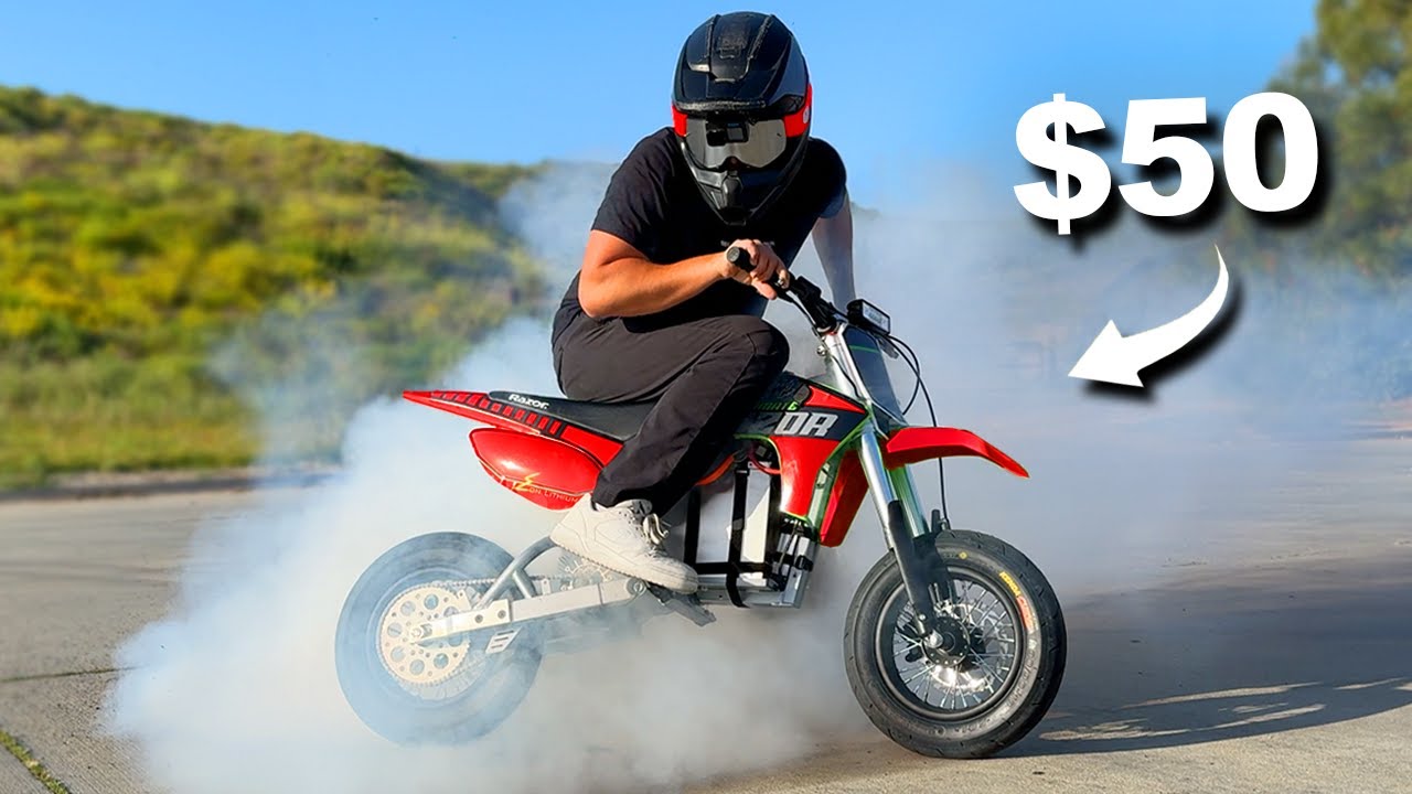 How I Built a Crazy 60+ MPH Electric Mini Moto! ๐