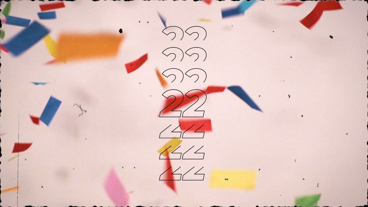 Taylor Swift - 22 (Taylor's Version) Lyric Video 🎶