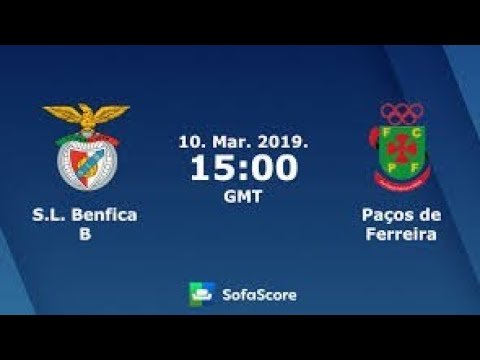 Benfica B |0-1| Paços de Ferreira - Segunda Liga Portuguesa
