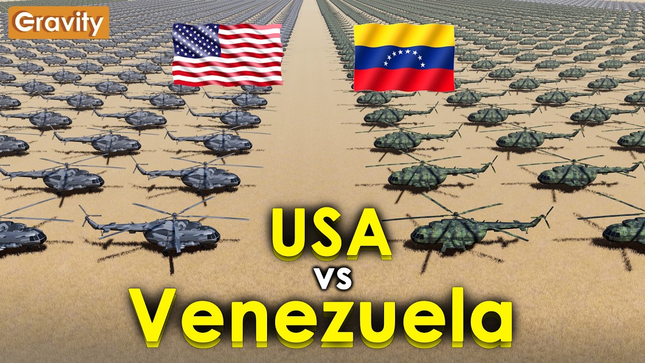 USA vs Venezuela Military Power Comparison 🇺🇸