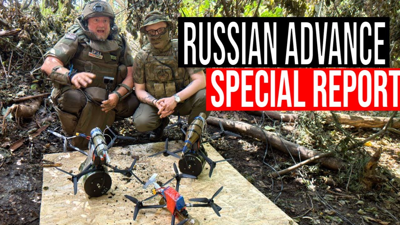 Russia Advances on Ukraine Frontline: Russian FPV Drone Warfare in Kursk–Sumy Region