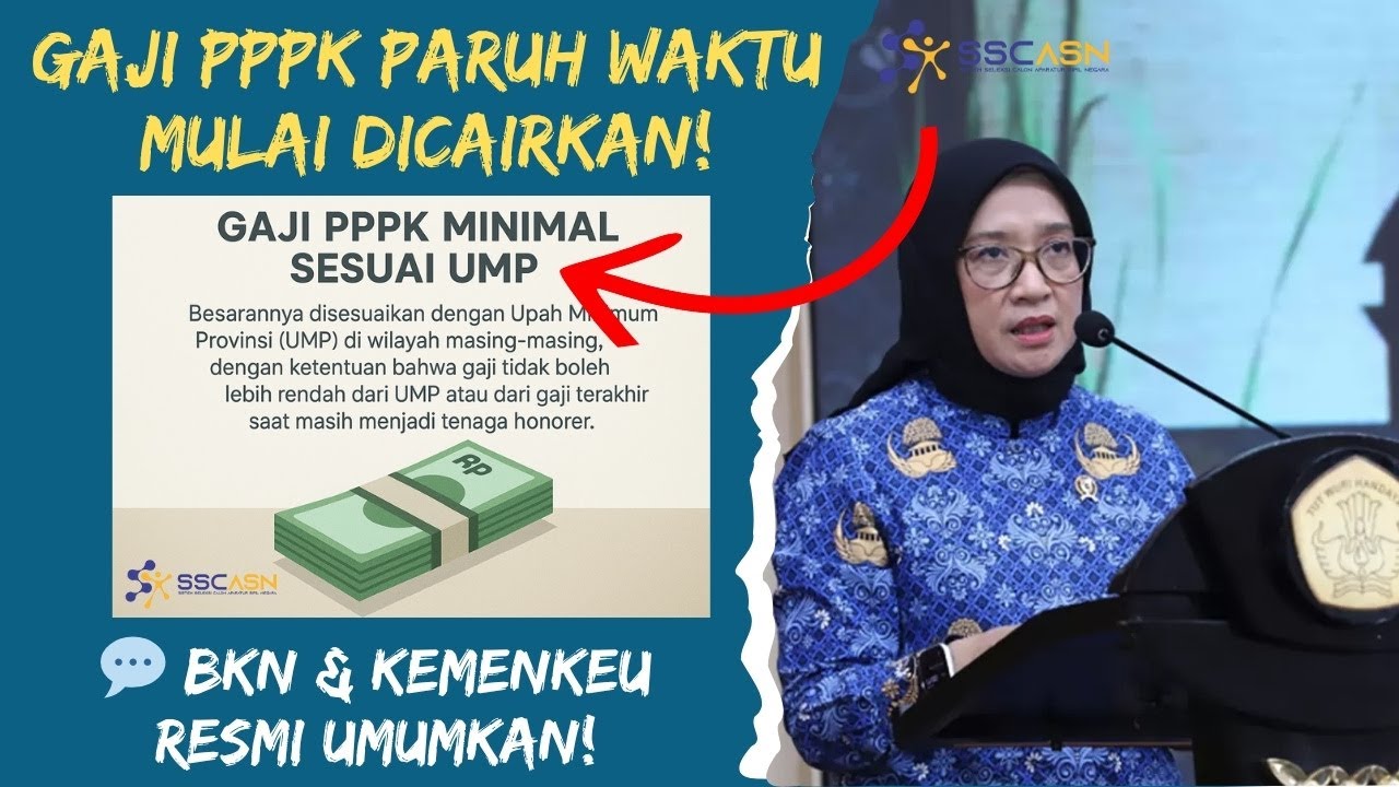 Kapan Gaji PPPK Paruh Waktu Cair? π
