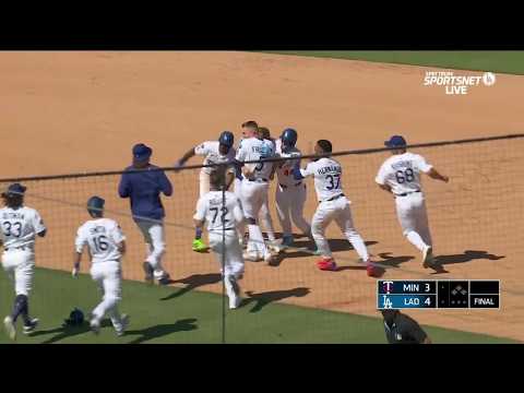 FREDDIE FREEMAN WALK-OFF 😤 Drives in 2 runs on bases loaded single in Dodgers' comeback 💪 | ESPN MLB