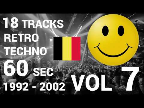 18 titres retro Techno en 60 secondes Vol 7