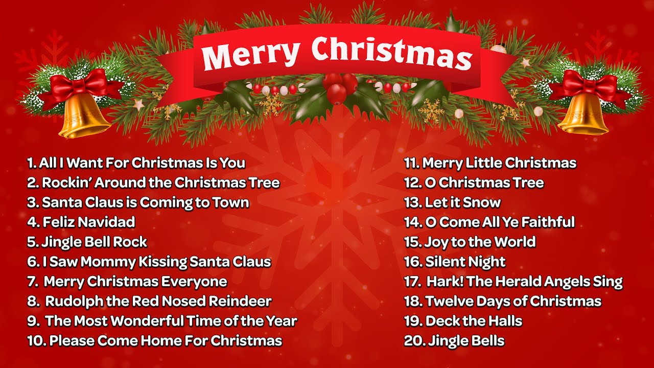 Top 2-Hour Christmas Songs 🎄 Best Holiday Playlist