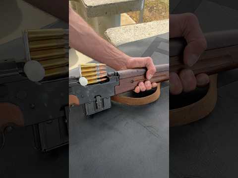 Rare WWII French MAS 44 Semi Auto rifle. Only 6,200 ever made! #wwii #gunhistory #guns