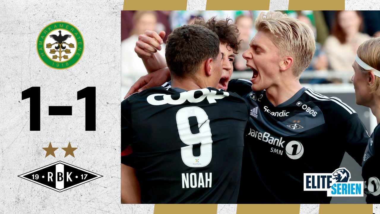 Sam Rogers Scores Stunning Long-Range Goal in HamKam vs Rosenborg 1-1 Draw ⚽