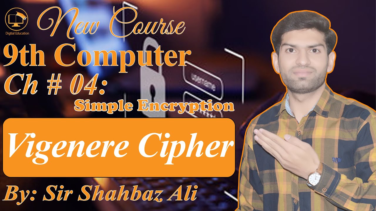 Vigenere Cipher Explained in Hindi | 9th Computer Science Chapter 4 📚