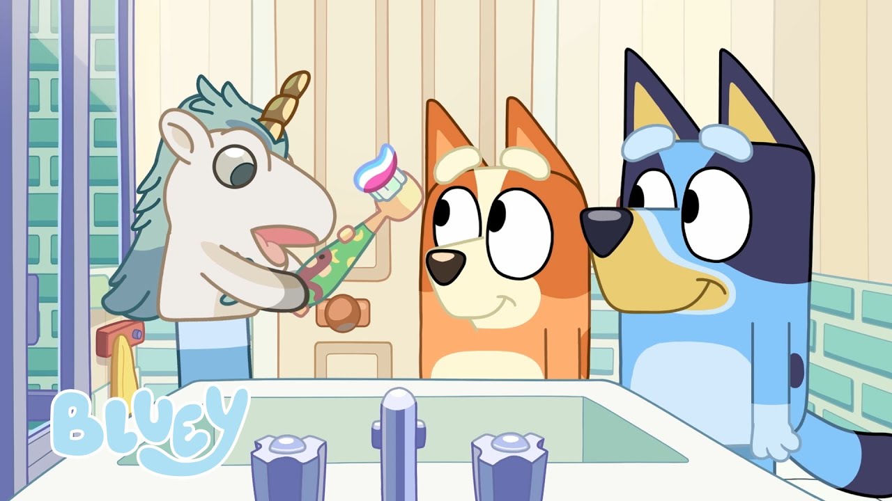 Le Retour de Unicorse : Marionnettes Bluey en Français 🐶