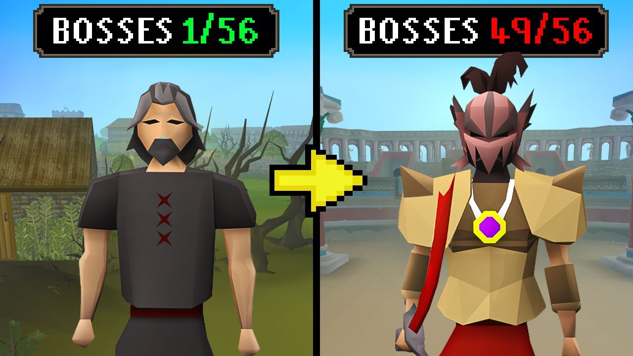 Defeat All Runescape Bosses Using Only Their Loot 🎮