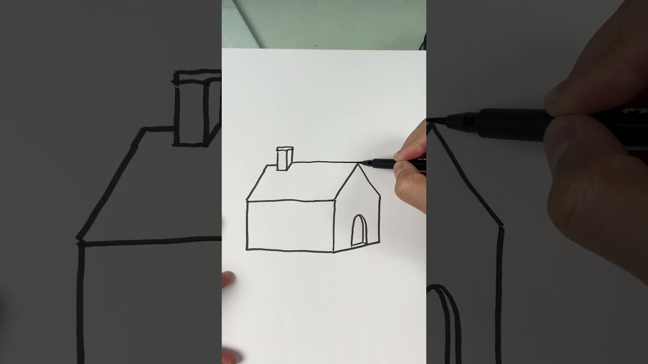 Tutoriel Débutant pour Dessiner une Maison 🏡