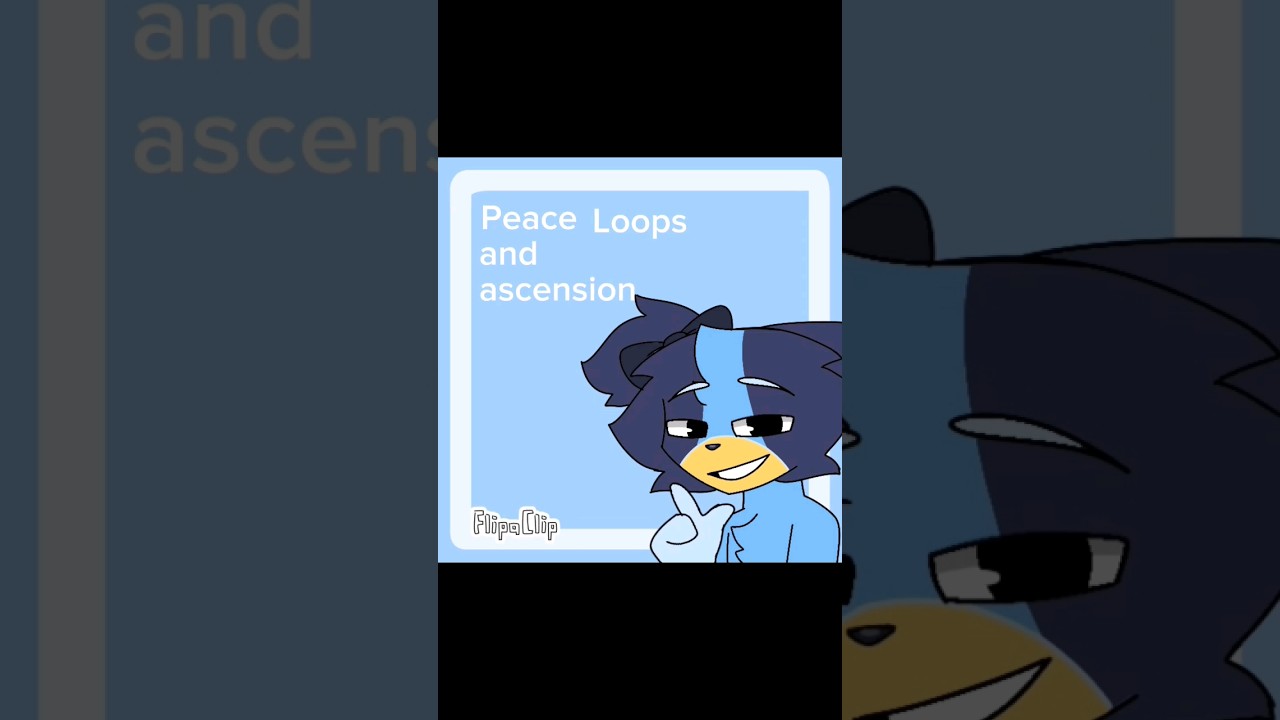Peace, loops and ascension | Bluey | animation meme #bluey
