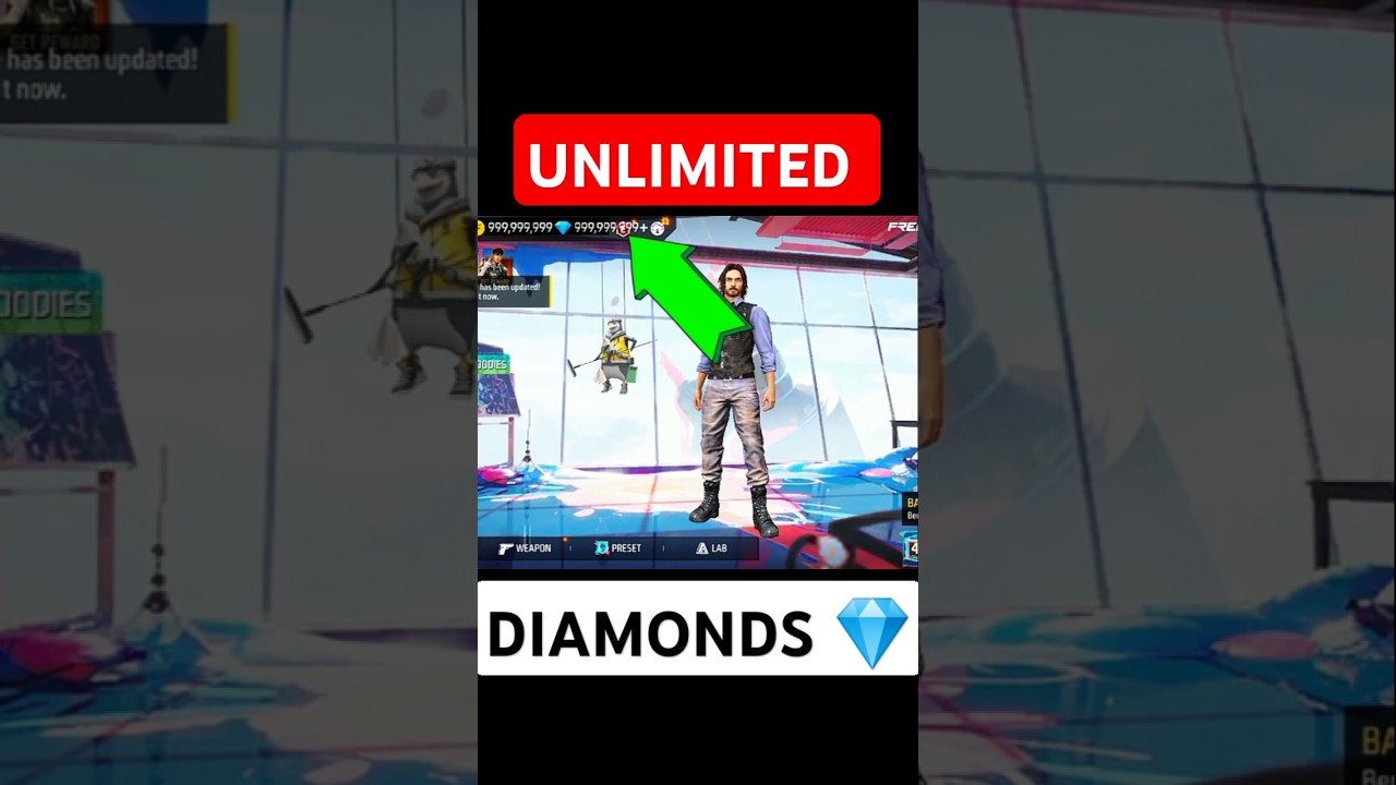 How to get unlimited diamonds in freefire | unlimited diamonds ๐ #shorts #hacker #viral