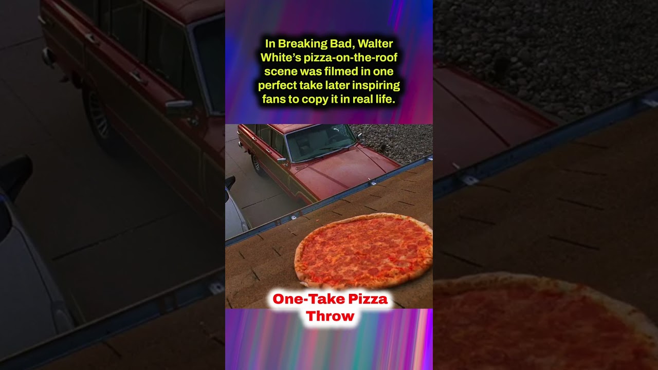 Iconic One-Take Pizza Throw Scene in Breaking Bad