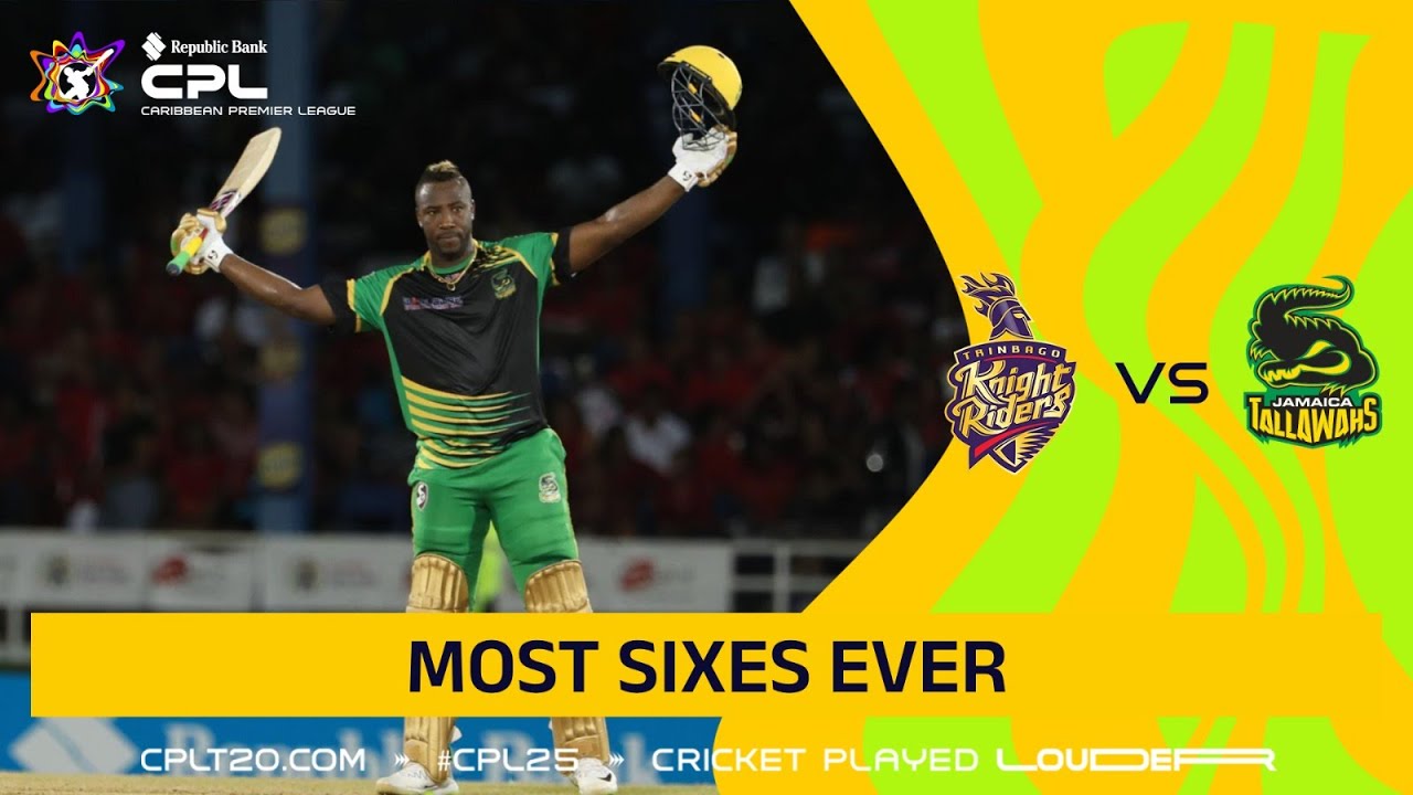 Andre Russell SMASHES 13 Sixes vs Trinbago Knight Riders!