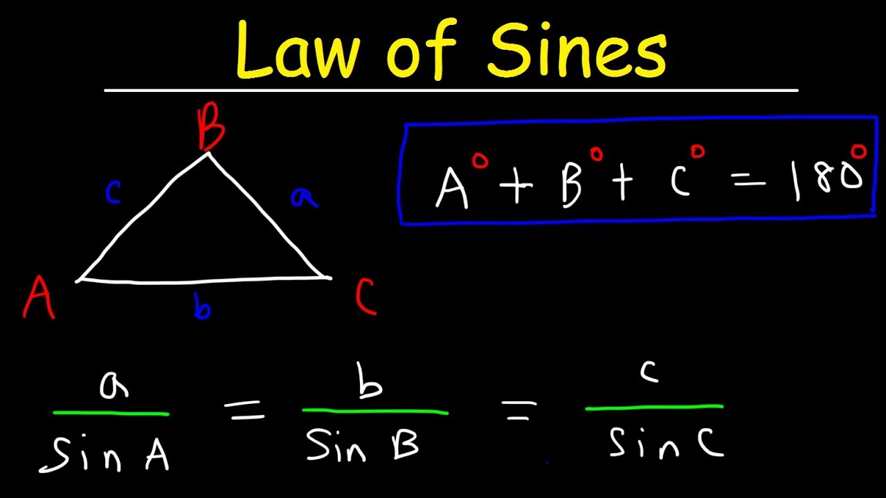 Master the Law of Sines: AAS & SSA Cases Explained 🔺