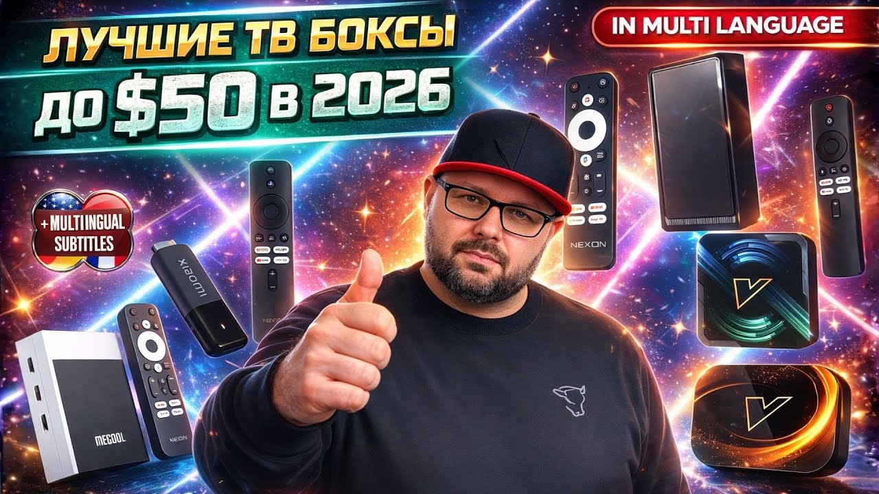 ТОП 5 ТВ боксов до 50$ на 2026 год 📺