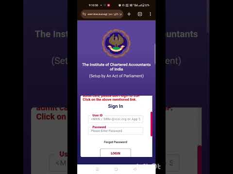 How to login in ICAI SSP portal? ] SRN number ] #icai #trending #caaspirants #shortvideo