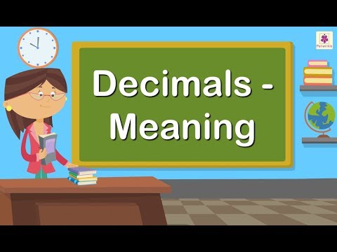 Decimals - Meaning | Mathematics Grade 4 | Periwinkle