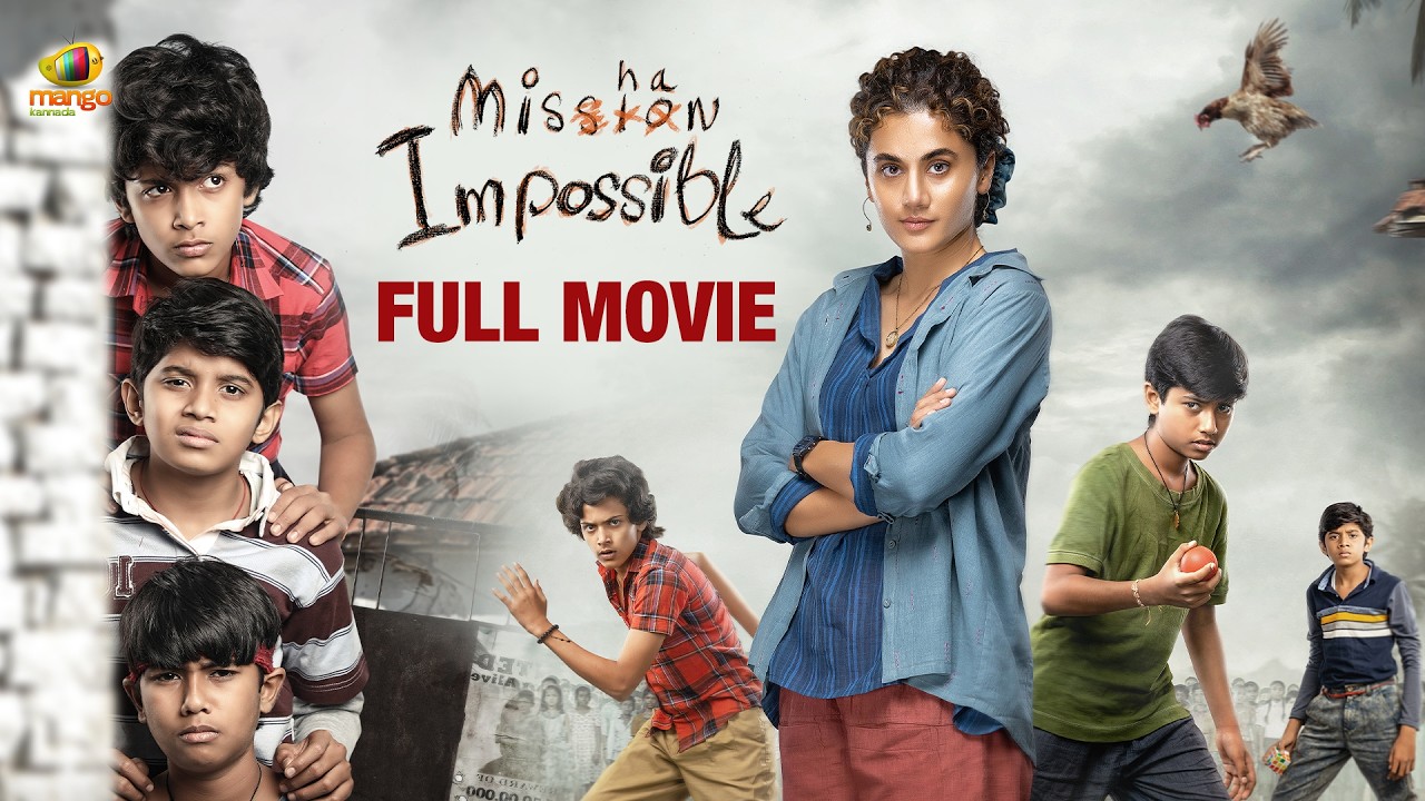 Mishan Impossible Full Movie | Taapsee Pannu | Harsh Roshan | Kannada Movies 2025 | Mango Kannada
