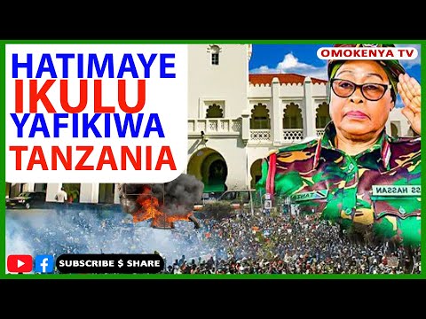 Breaking News: Waandamanaji Millioni 2 Hatimaye Wavaamia Ikulu Ya Tanzania Kusalimia Rais Suluhu