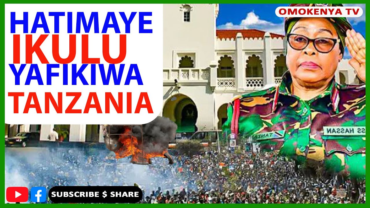 Waandamanaji Milioni 2 Wafikia Ikulu ya Tanzania Kumlaki Rais Suluhu 🇹🇿