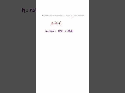 Edexcel 2019 Higher Paper 1: Q13 Proof! #maths #gcse #proof #algebra #revision