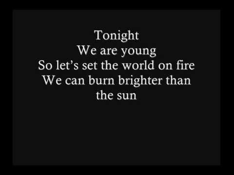 Fun. ft Janelle Monae - We Are Young Official Lyrics