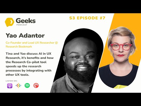 Yao Adantor | AI & UX Research: Guidance from Research Co-pilot | s3e07