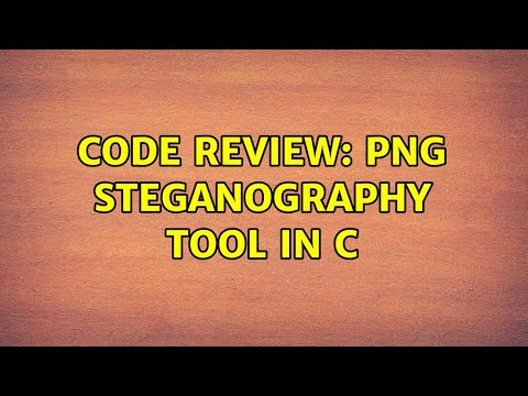 Code Review: PNG steganography tool in C