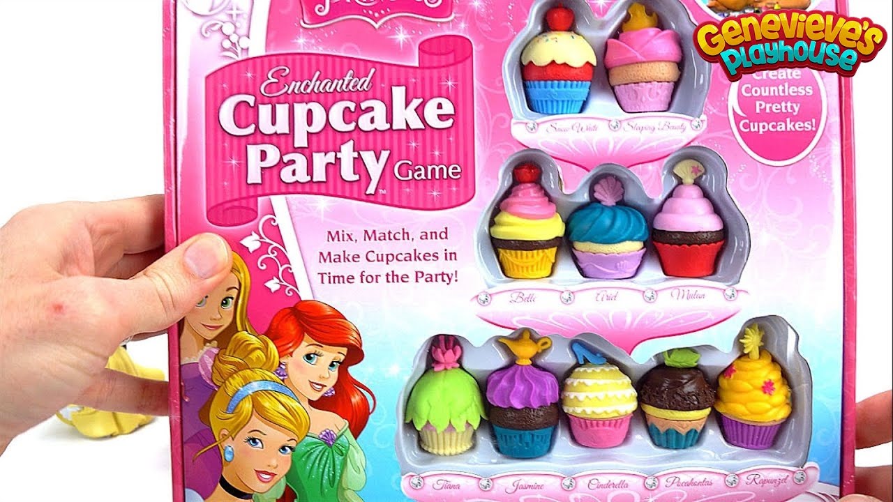 Disney Princess Cupcake Party Game! 🍰