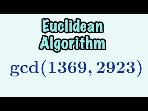 Euclidean Algorithm | Road to RSA Cryptography #1