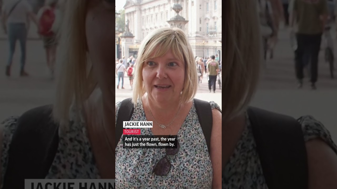 Reactions to Queen Elizabeth II's First Anniversary in London