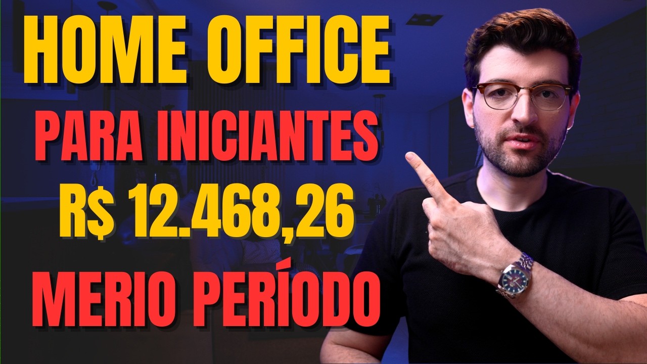 Empresas Home Office para Meio Período à Noite 🚀