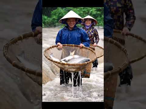 Tập 10: Bắt Cá Lên Bờ Mùa Mưa #calenbomuamua #calocvuotnuoc #sanbaccamientay #thiennhienmienque