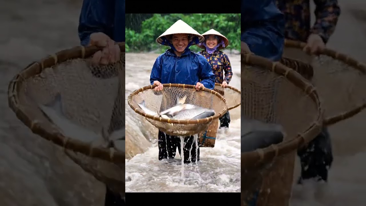 Khám Phá Khoảnh Khắc Độc Đáo Trong Tập 10: Bắt Cá Lên Bờ Mùa Mưa 🌧️