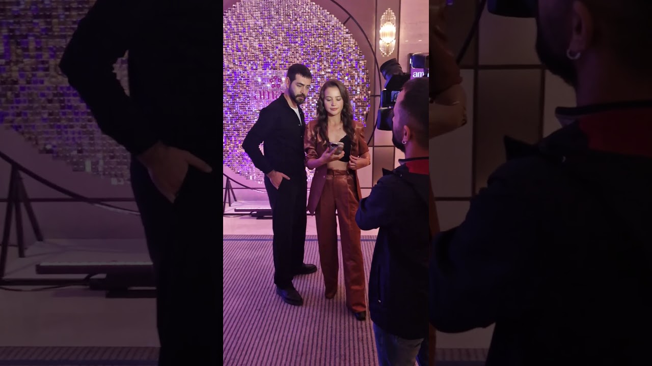 Kan Çiçekleri'nin Baran ve Dilan'ı Yağmur Yüksel ve Barış Baktaş Set Çıkışı Davetinde Buluştu