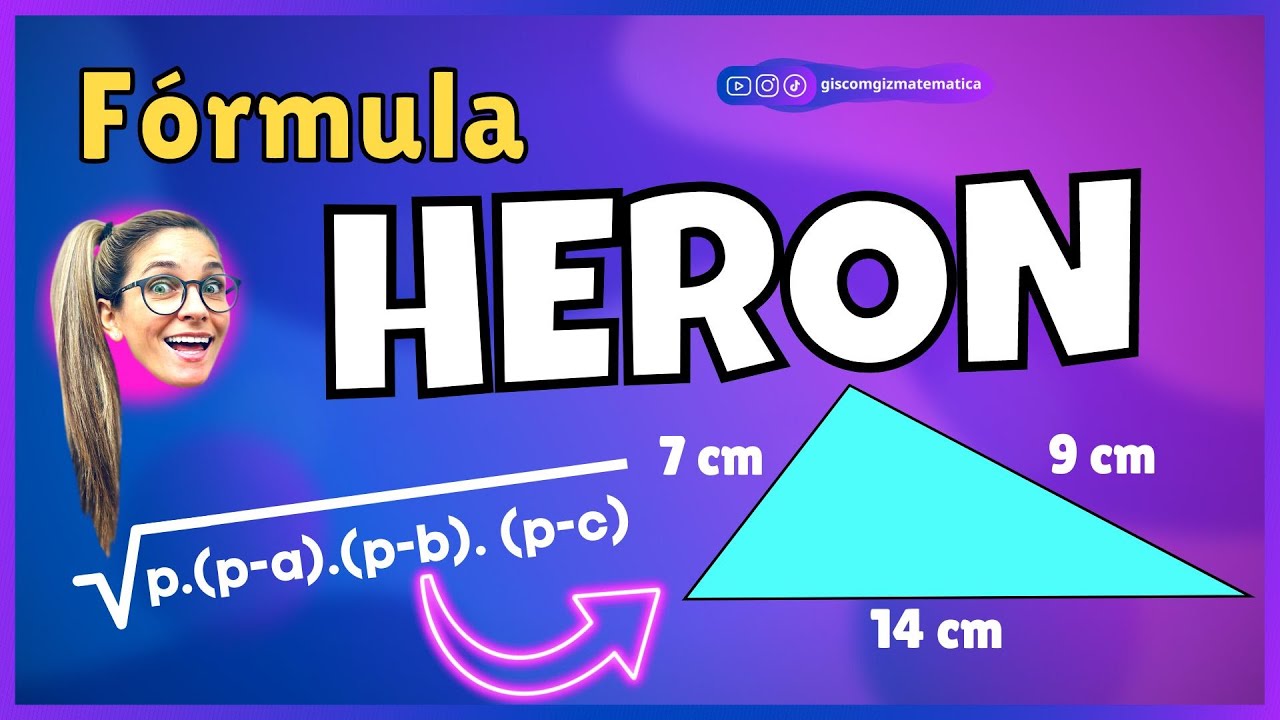 Fórmula de Heron: Como Calcular a Área de um Triângulo sem Altura 📐