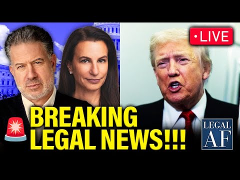 LIVE: Trump has NIGHTMARE DAY in COURT + BREAKING NEWS with Popok & KFA - 11/5/2025 | Legal AF