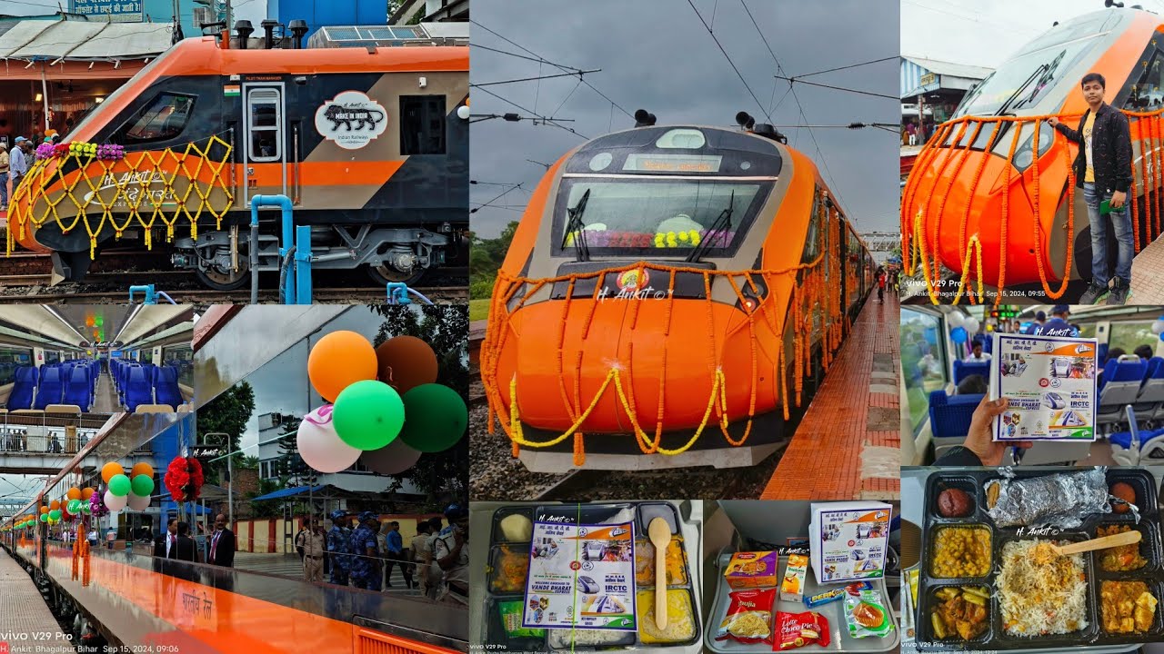 Vande Bharat Express: Bhagalpur to Howrah 🚄